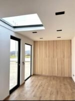 Kontener biurowy typu bungalow o długości 20 stóp